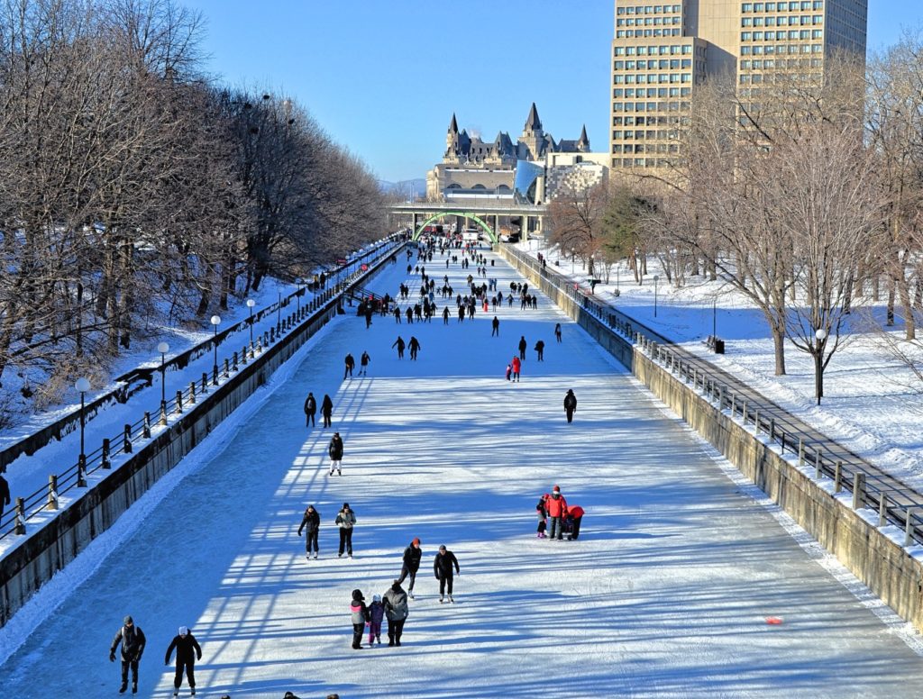 Magic on Ice: Exploring the Ottawa Frozen Canal on Rideau Canal