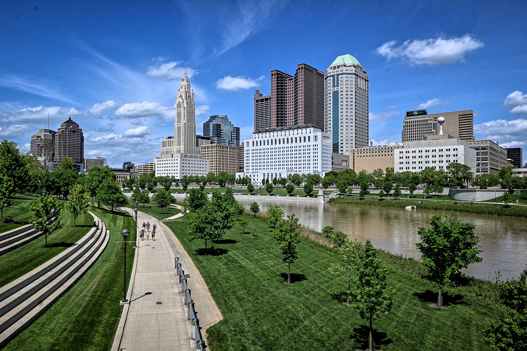 Scioto Mile Promenade | TravelBox - Global Trip Activity Planner